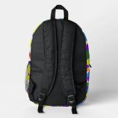 Sac À Dos Imprimé Points colorés (Verso)