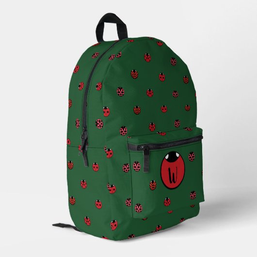 Sac À Dos Imprimé Pois de Ladybug (Coin arrière gauche)