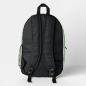 Sac À Dos Imprimé Pois verts et blancs (Verso)