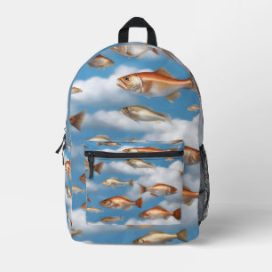 Sac À Dos Imprimé Poisson pluvieux