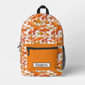 Sac À Dos Imprimé Poisson rouge (Recto)