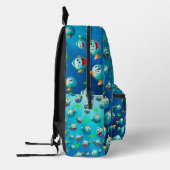 Sac À Dos Imprimé Poisson souriant (Gauche)