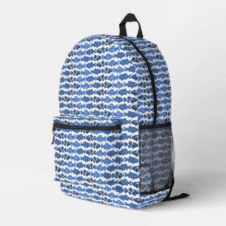 Sac À Dos Imprimé Poissons