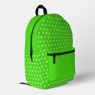 Sac À Dos Imprimé Polka Dot - Vert frais avec charme classique