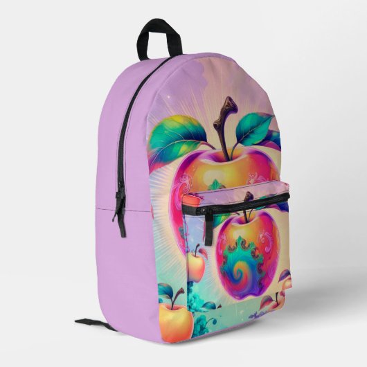 Sac À Dos Imprimé Pomme à thème (Coin arrière gauche)