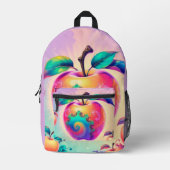 Sac À Dos Imprimé Pomme à thème (Recto)