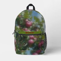 Pommes Rouges Sur Peinture D'Arbre