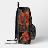 Sac À Dos Imprimé Poppies célestes personnalisées (Gauche)
