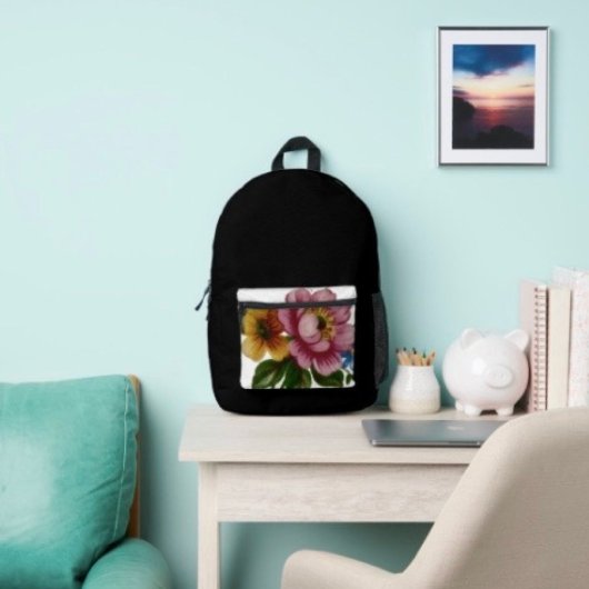 Sac À Dos Imprimé Porcelain Inspired Floral