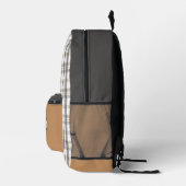 Sac À Dos Imprimé Porcelaine plaqué moderne blanc (Droite)