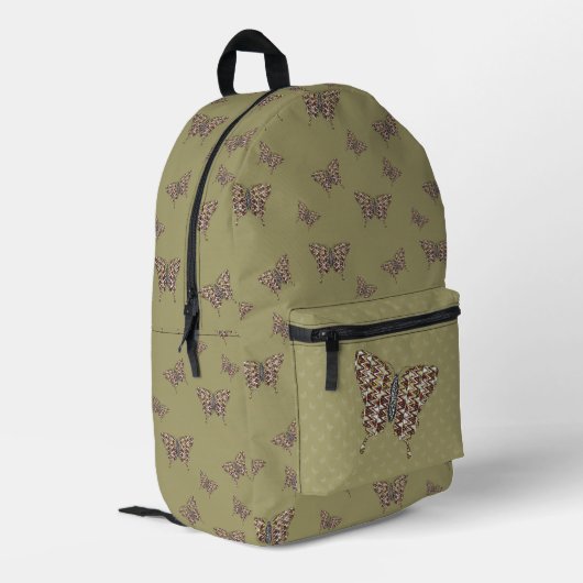 Sac À Dos Imprimé Porte-queue africain (Coin arrière gauche)