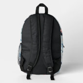 Sac À Dos Imprimé Portes de panda mignonnes (Verso)