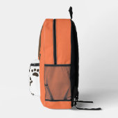 Sac À Dos Imprimé Portrait de chien marron et blanc mignon (Droite)