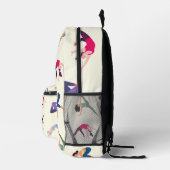 Sac À Dos Imprimé Poses de yoga (Droite)