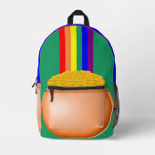 Sac À Dos Imprimé Pot O'Gold - (Recto)
