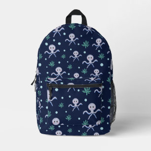 Sac À Dos Imprimé Poulpe sous le motif enfants de la mer