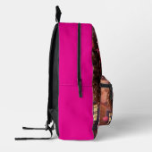 Sac À Dos Imprimé Poupée noire personnalisée (Gauche)