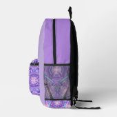 Sac À Dos Imprimé Pourpre W1 (Droite)