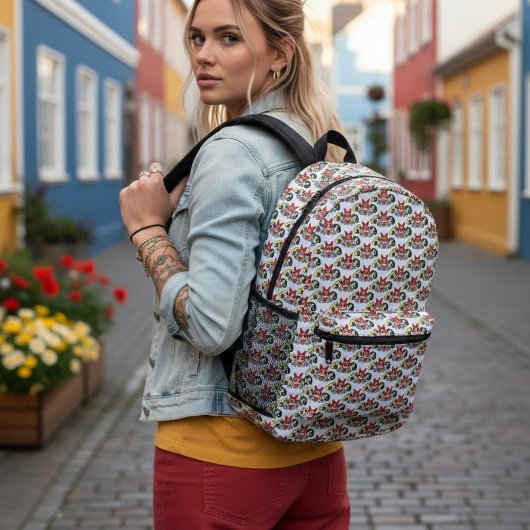 Sac À Dos Imprimé powerpuff girls Printed Backpack