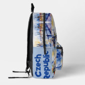 Sac À Dos Imprimé Prague - Tchéquie Sketch | (Gauche)