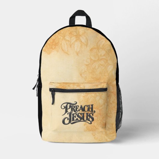 Sac À Dos Imprimé Prêchez Jésus (Recto)