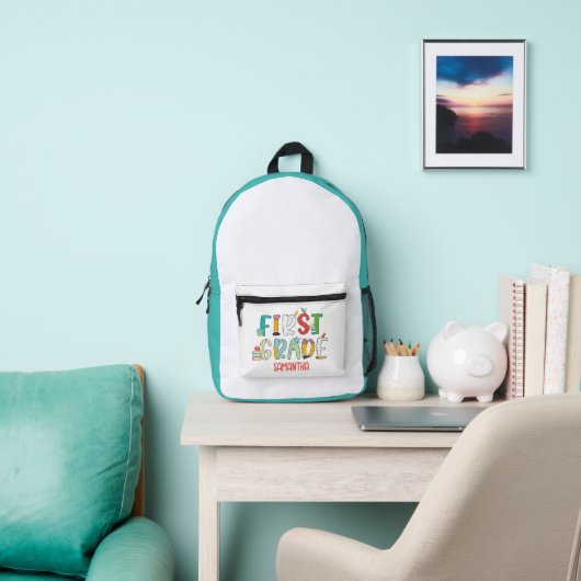 Sac À Dos Imprimé Première année Retour à l'école Personnalisé (Insitu)