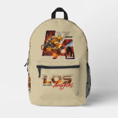 Sac À Dos Imprimé Priez pour Los Angeles ( 1 ) | (Recto)