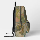 Sac À Dos Imprimé Primrose par Alphonse Mucha (1899) (Gauche)