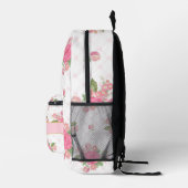 Sac à dos imprimé Princesse personnalisée (Droite)