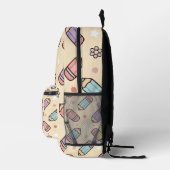 Sac À Dos Imprimé Professeur Pastel École Crayon (Droite)
