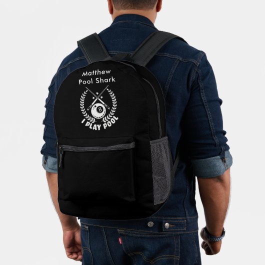 Sac À Dos Imprimé Profiter de Billard avec une passion pour la concu (Insitu (Modèle))