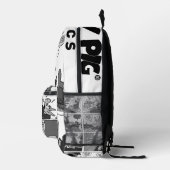 Sac À Dos Imprimé PUDGY Pig Comics Backpack  (Droite)