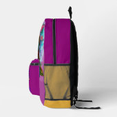 Sac À Dos Imprimé Punk Rocker (Droite)