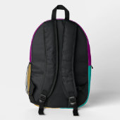 Sac À Dos Imprimé Punk Rocker (Verso)