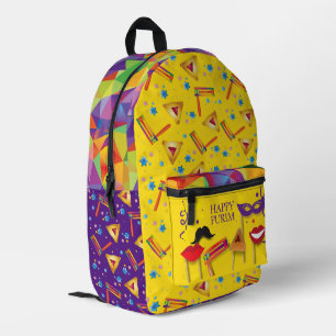 Sac À Dos Imprimé Purim Festival Juifs cadeaux de vacances Hamantasc