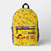 Sac À Dos Imprimé Purim Festival Juifs cadeaux de vacances Hamantasc (Recto)