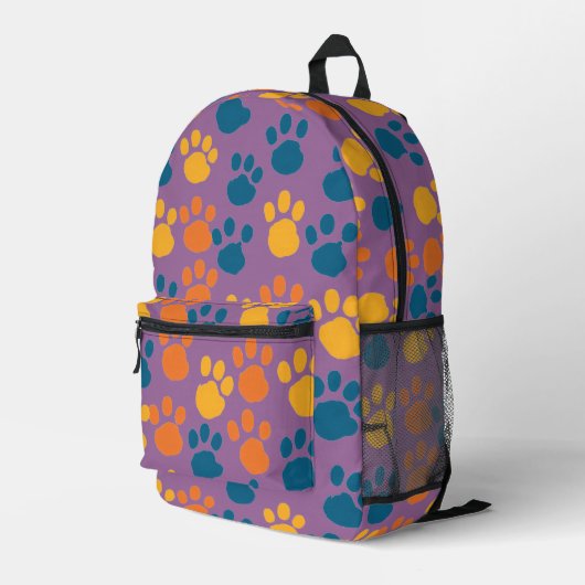 Sac À Dos Imprimé Purple mignon (Coin arrière droit)