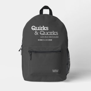 Sac À Dos Imprimé Quirks & Quartiers CBC