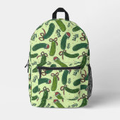 Sac À Dos Imprimé Quirky Festive Pickles de Noël Motif (Recto)