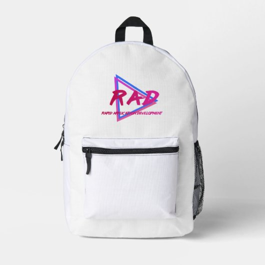 Sac À Dos Imprimé RAD (Rapid Application Development) (Recto)