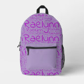 Sac À Dos Imprimé Raelynn répété (Recto)