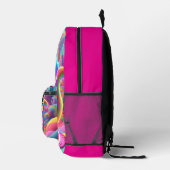 Sac À Dos Imprimé Rainbow Kitty (Droite)