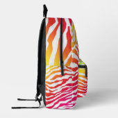 Sac À Dos Imprimé Rainbow Zebra (Gauche)