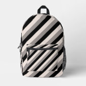 Sac À Dos Imprimé Rayures (Recto)