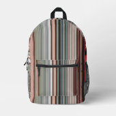 Sac À Dos Imprimé Rayures (Recto)