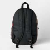 Sac À Dos Imprimé Rayures (Verso)