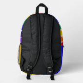 Sac À Dos Imprimé Rayures arc-en-ciel (Verso)