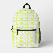 Sac À Dos Imprimé Rectangle Motif blanc 14 (Recto)