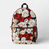 Sac À Dos Imprimé RedandWhiteRoses (Recto)