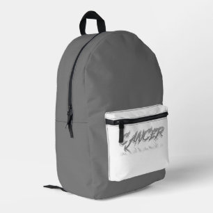 Sac À Dos Imprimé Réflexion du cancer
